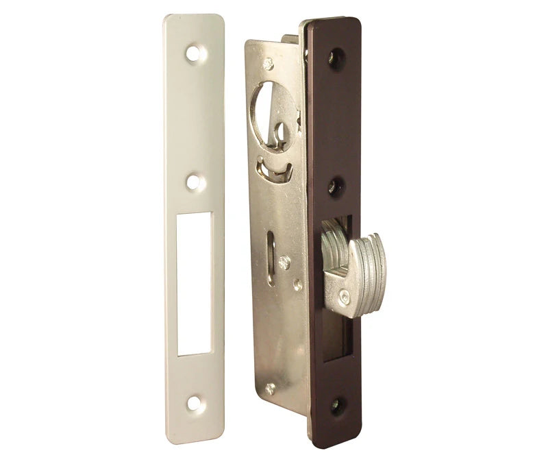 LSDA HOOKBOLT 1-1/2" BACKSET WITH ALUMINUM & DARK BRONZE FACEPLATE 105120 - 1820H112