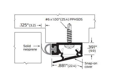 475AA-S 36 X 84" (914 X 2134MM)