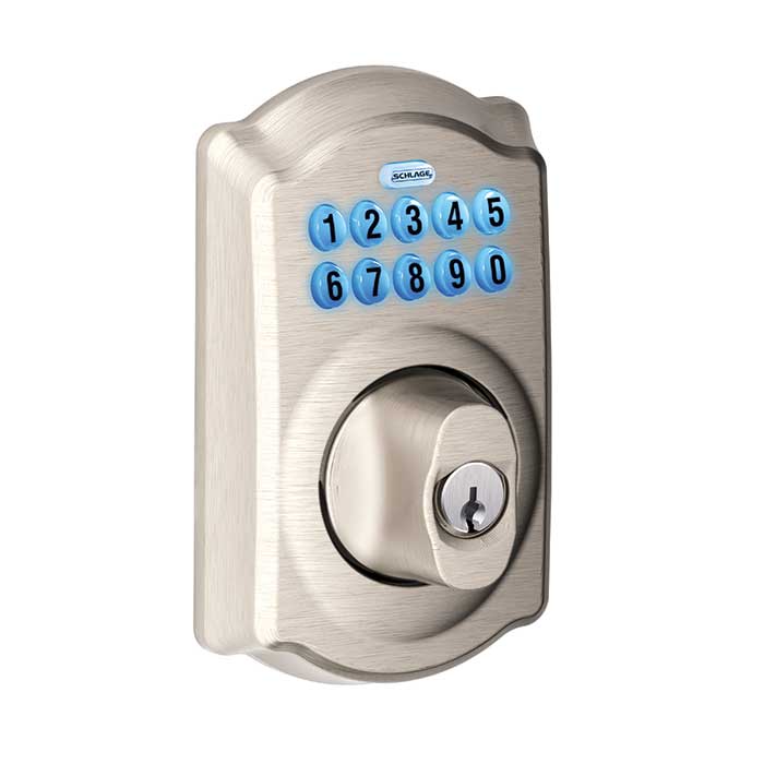 BE365 Camelot Electronic Keypad Deadbolt
