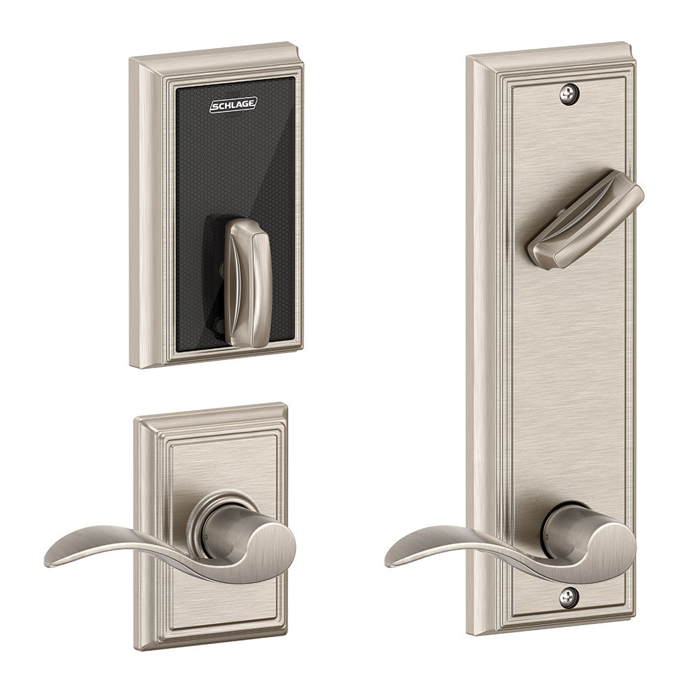 Schlage FE410F Interconnected Smart Lock - Addison