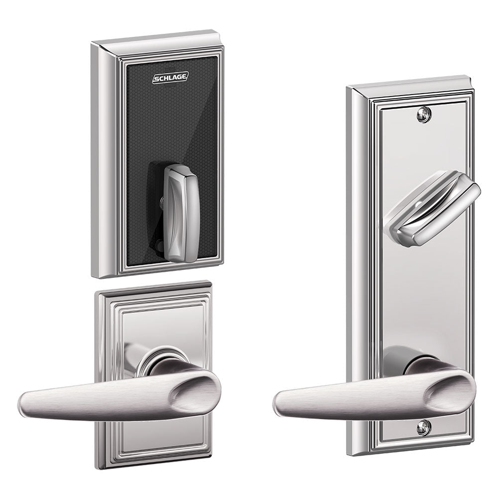 Schlage FE410F Interconnected Smart Lock - Addison