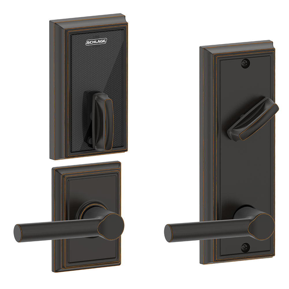 Schlage FE410F Interconnected Smart Lock - Addison