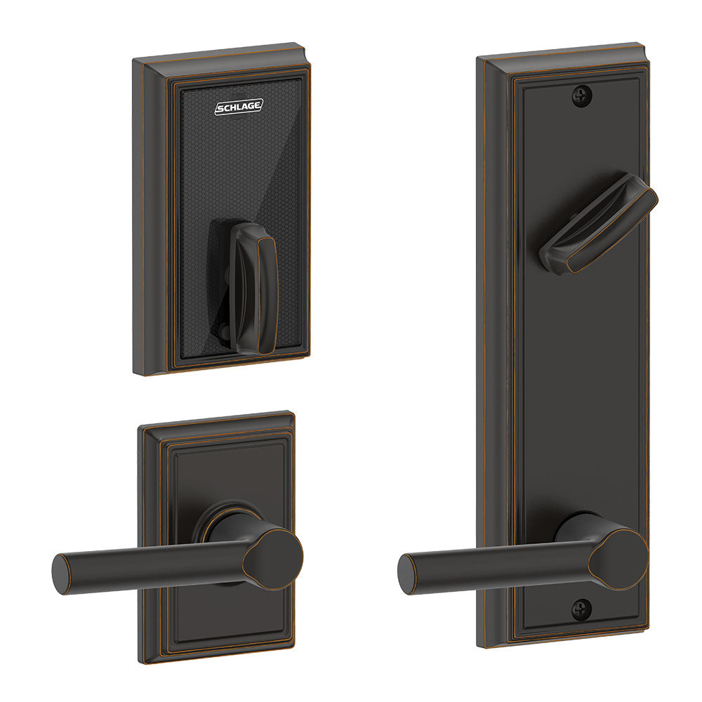 Schlage FE410F Interconnected Smart Lock - Addison