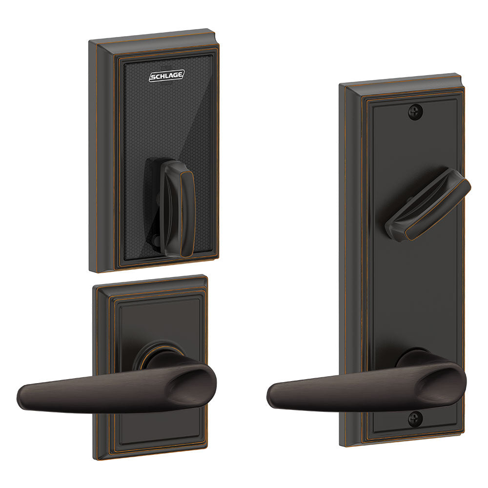 Schlage FE410F Interconnected Smart Lock - Addison