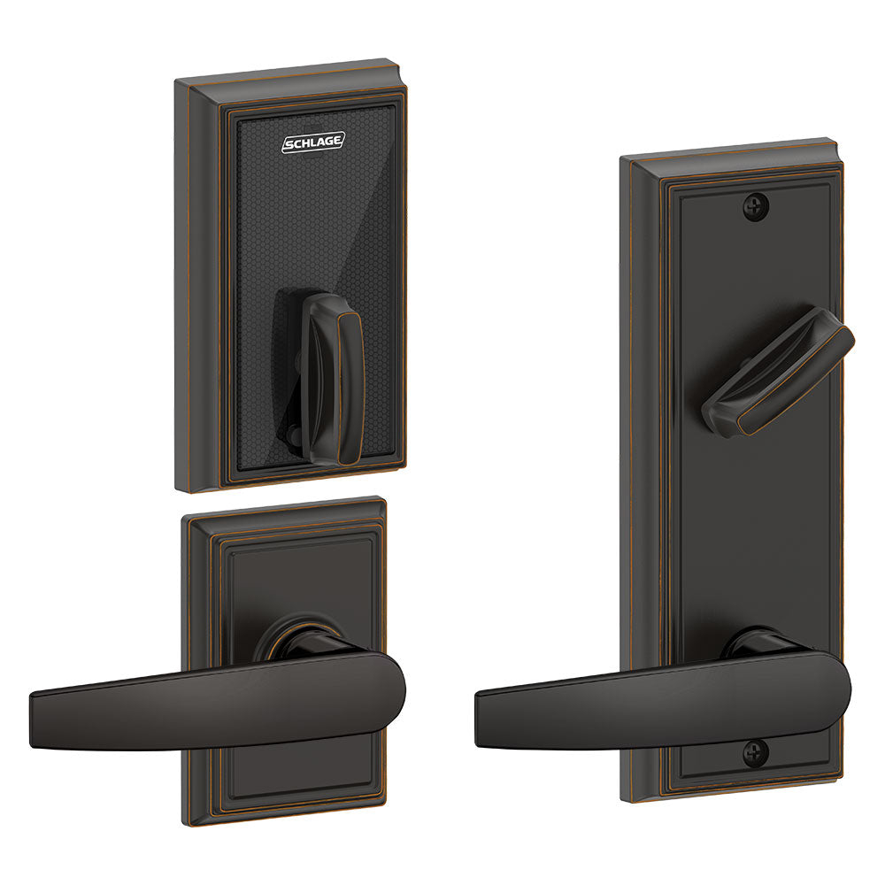 Schlage FE410F Interconnected Smart Lock - Addison