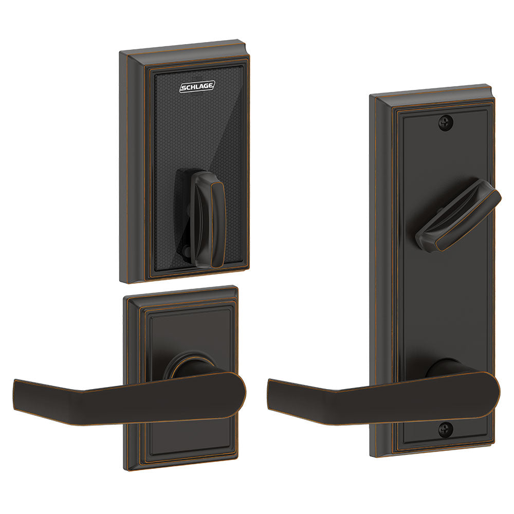 Schlage FE410F Interconnected Smart Lock - Addison