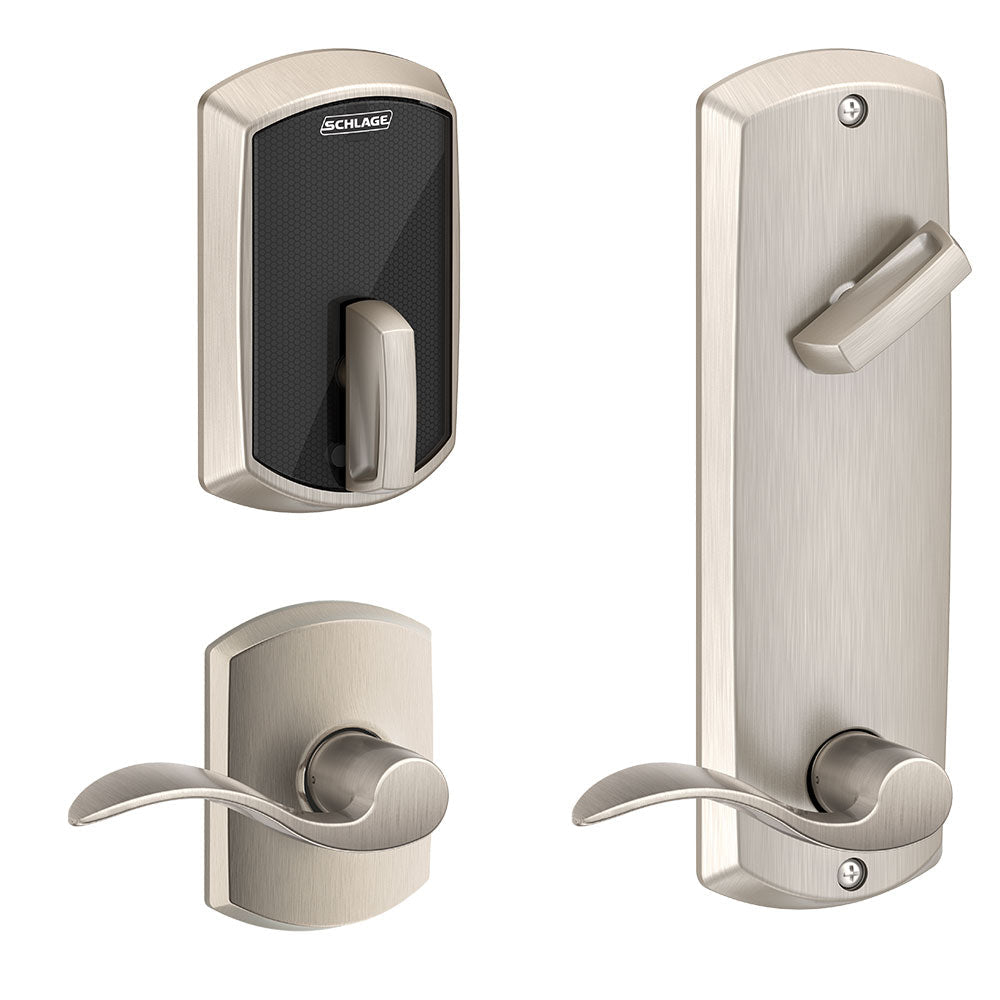 Schlage FE410F Interconnected Smart Lock - Greenwich