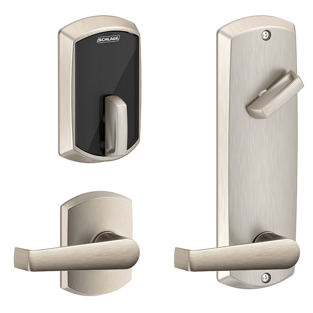 Schlage FE410F Interconnected Smart Lock - Greenwich