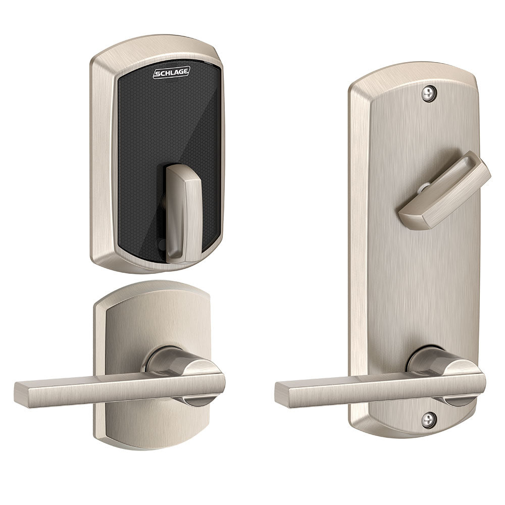 Schlage FE410F Interconnected Smart Lock - Greenwich