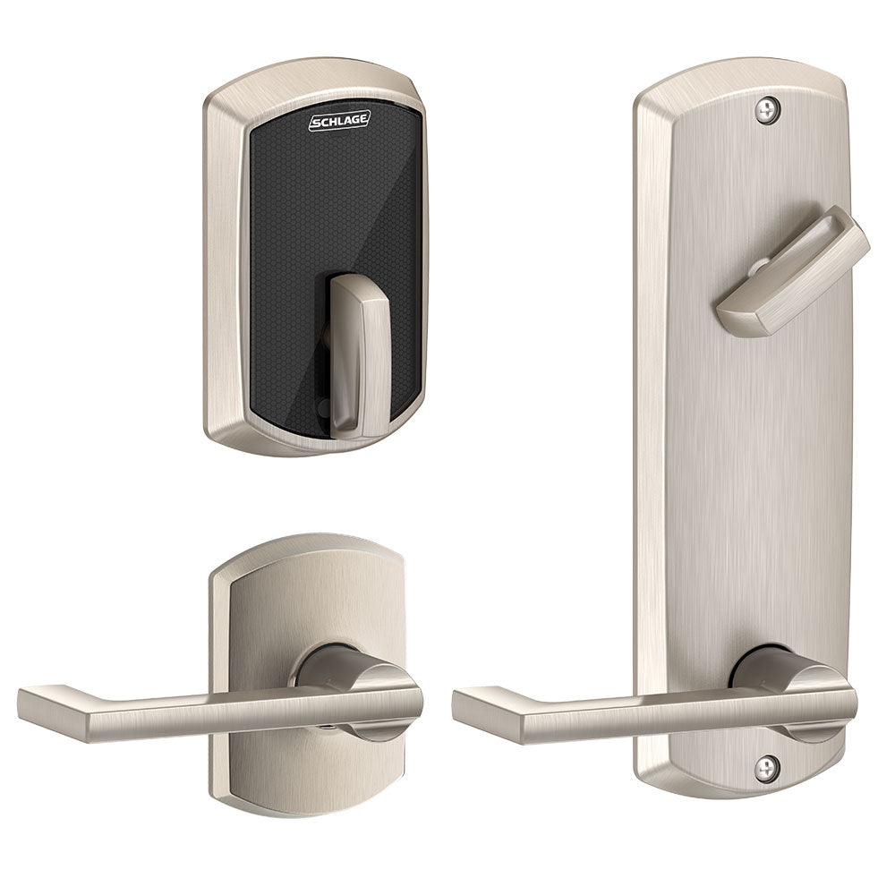 Schlage FE410F Interconnected Smart Lock - Greenwich