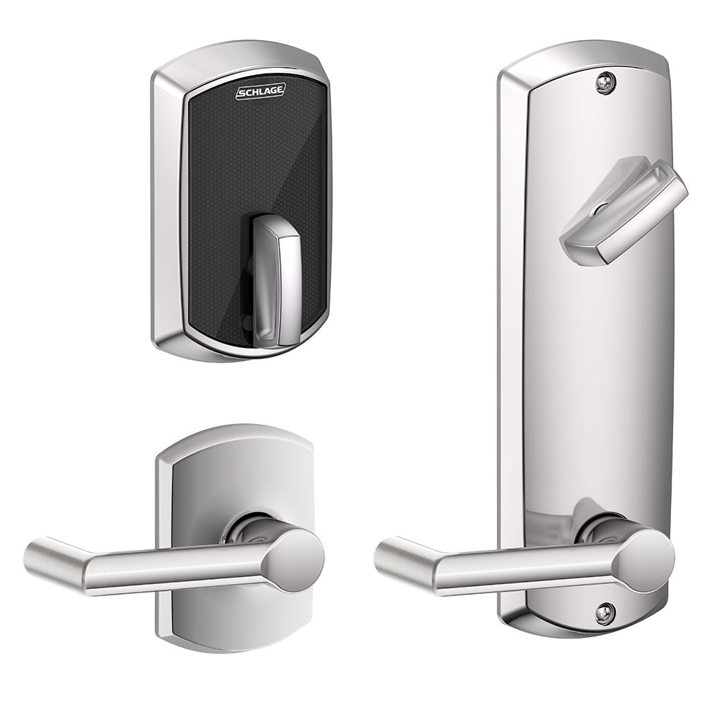 Schlage FE410F Interconnected Smart Lock - Greenwich