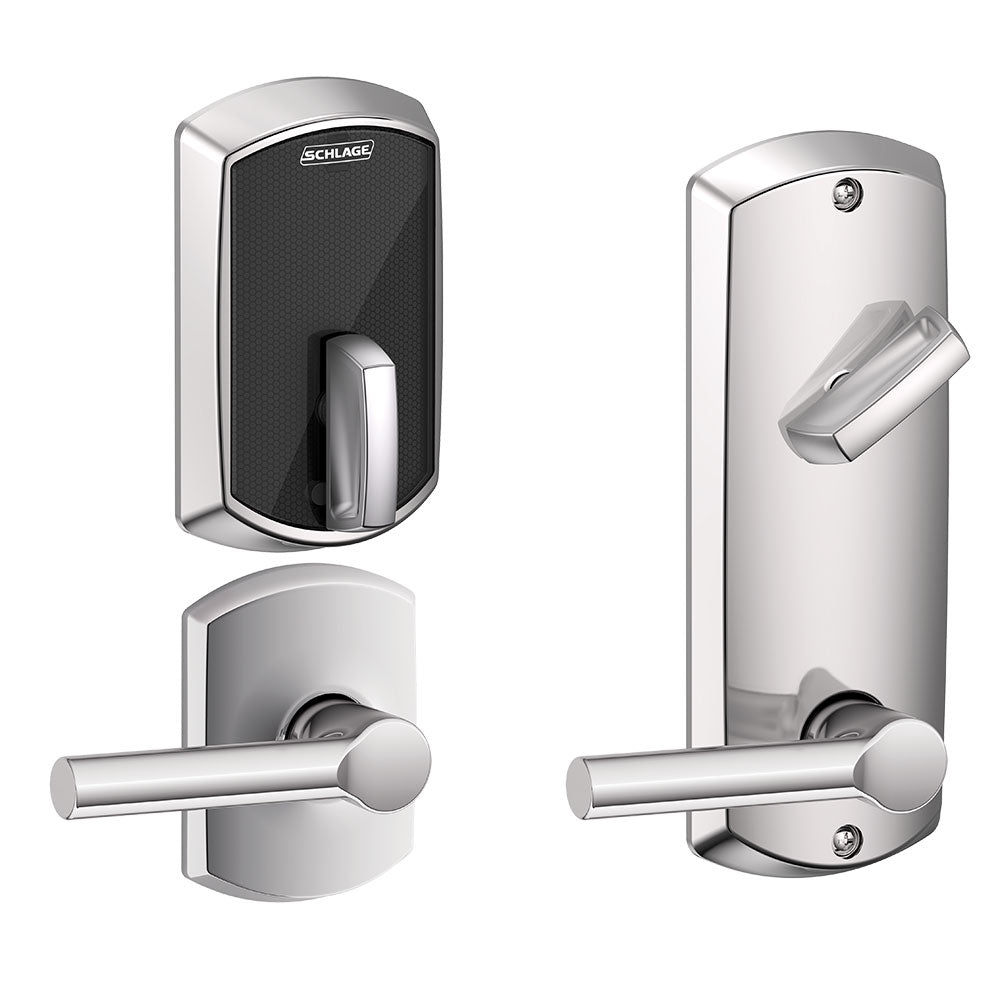 Schlage FE410F Interconnected Smart Lock - Greenwich