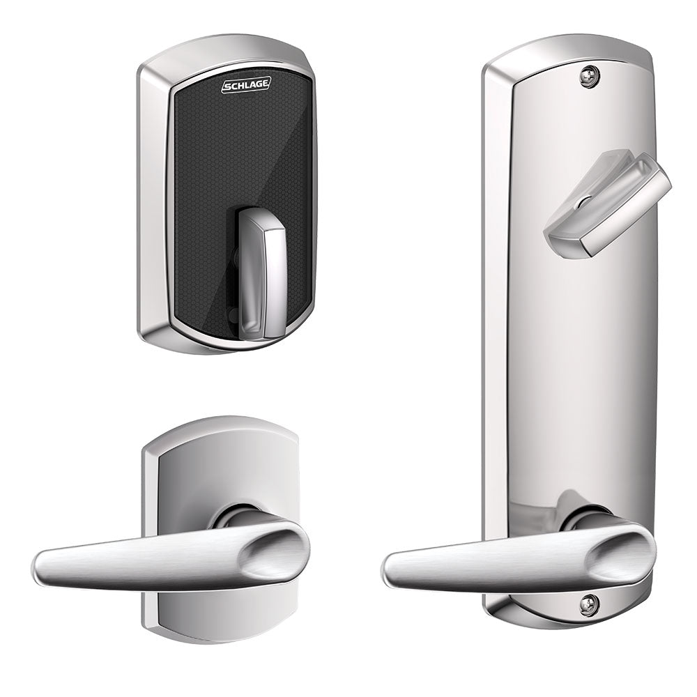 Schlage FE410F Interconnected Smart Lock - Greenwich