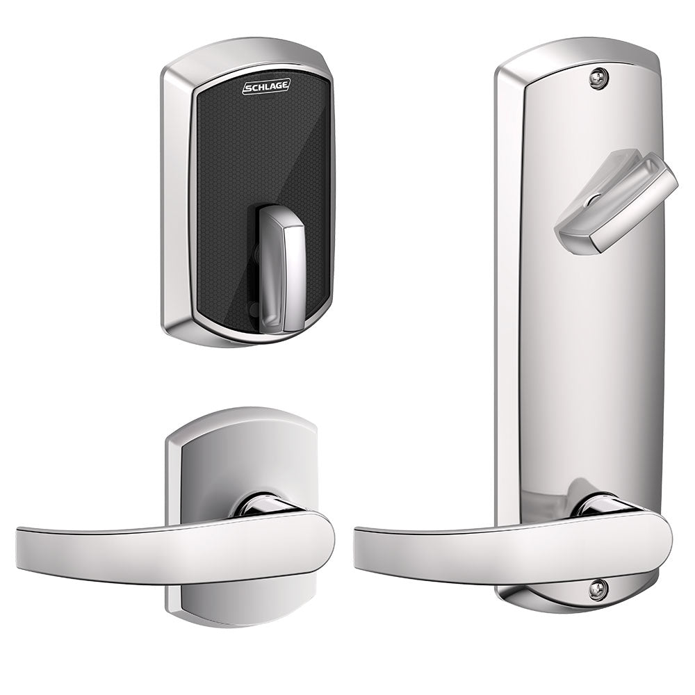 Schlage FE410F Interconnected Smart Lock - Greenwich