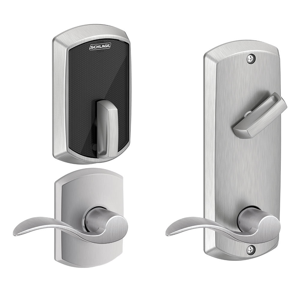 Schlage FE410F Interconnected Smart Lock - Greenwich