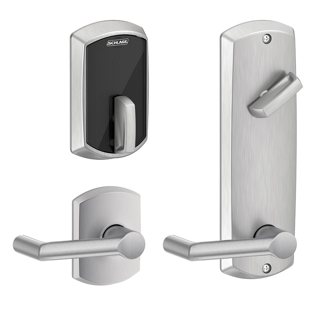 Schlage FE410F Interconnected Smart Lock - Greenwich