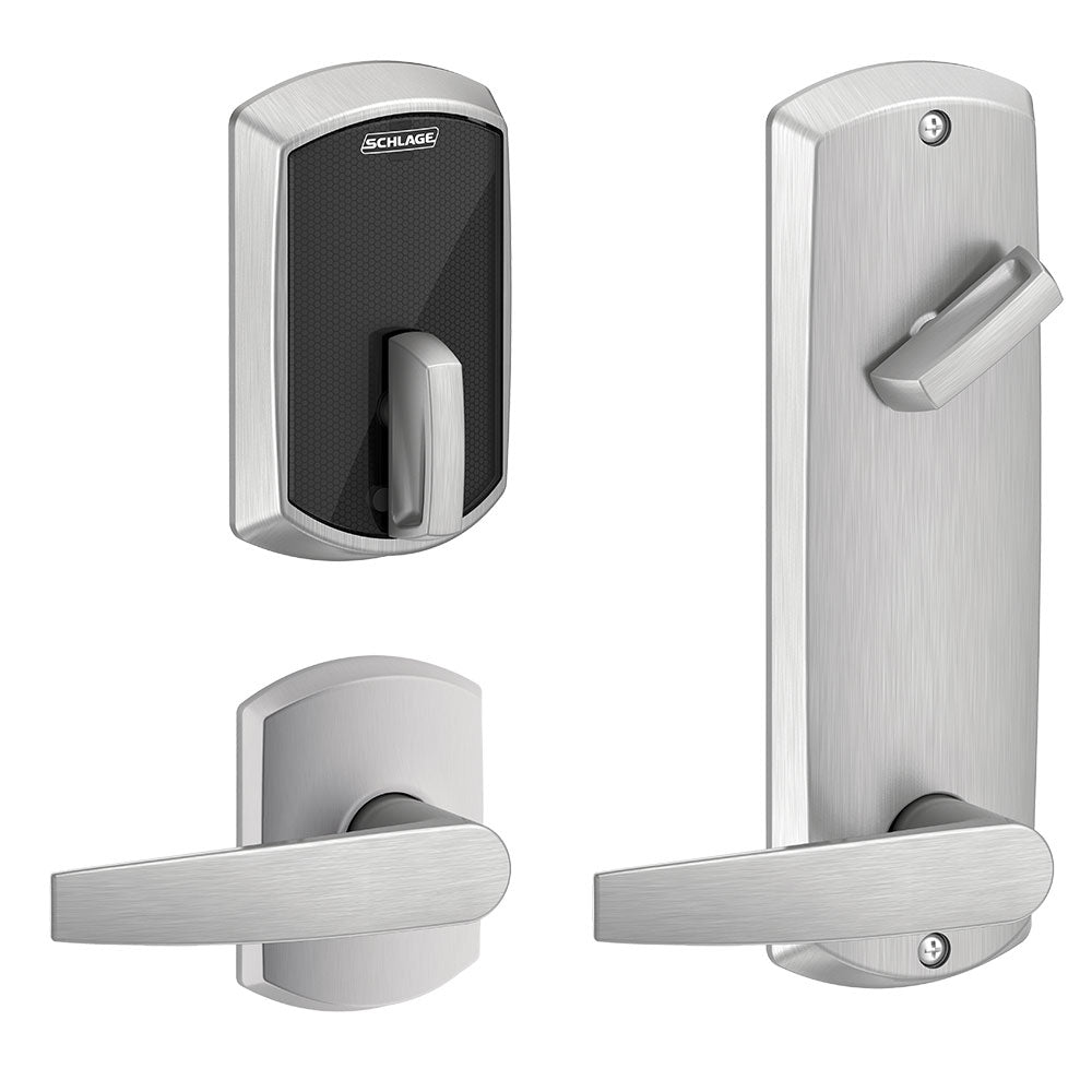 Schlage FE410F Interconnected Smart Lock - Greenwich