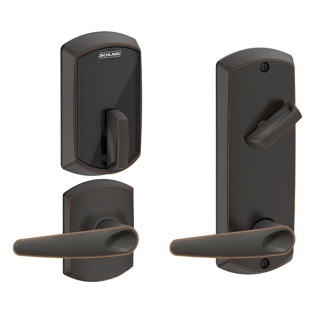 Schlage FE410F Interconnected Smart Lock - Greenwich