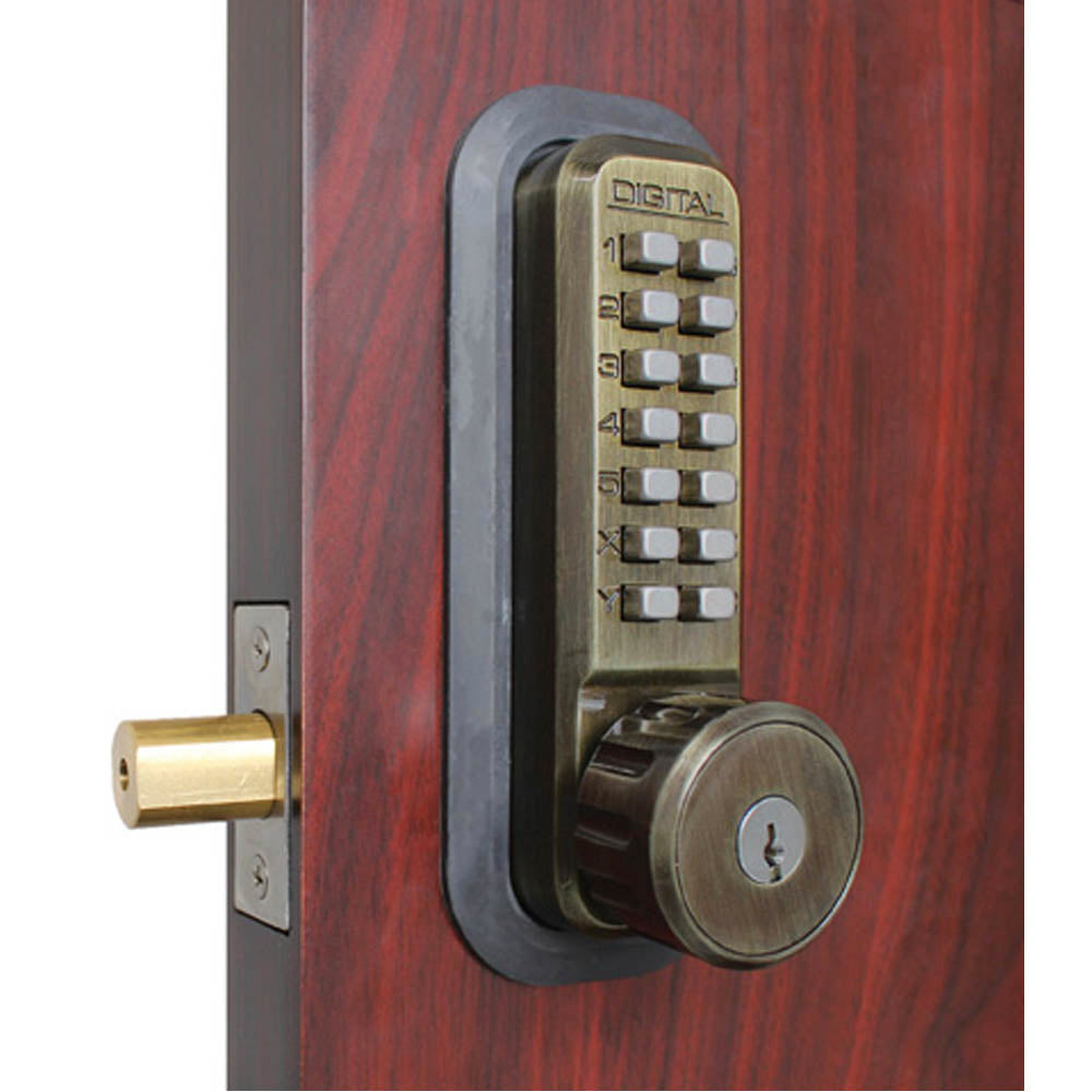 2210 Mechanical Keyless Digital Combination Deadbolt Lock