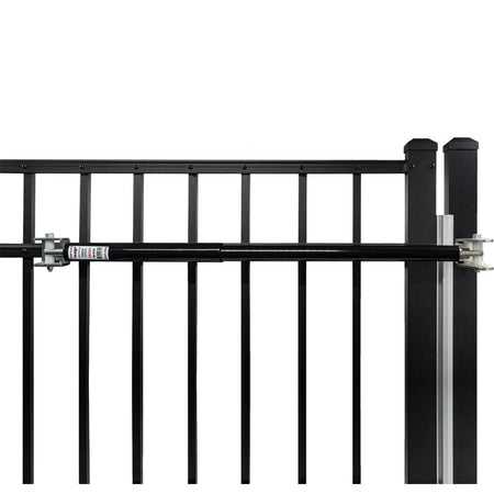 LockeyUSA TB200 Hydraulic Gate Closer for Gates 50 - 125 lbs - Black