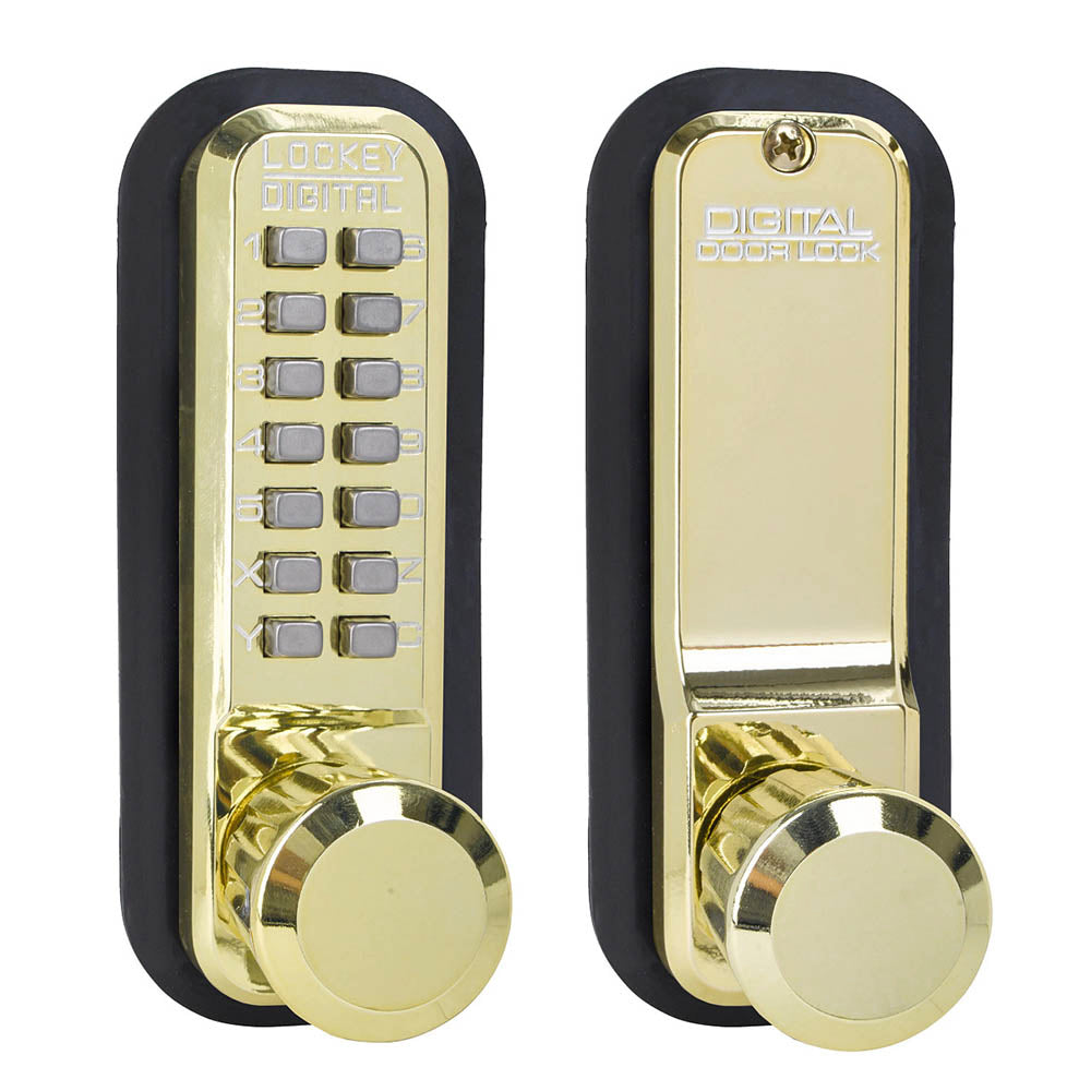 2830 Mechanical Keyless Digital Combination Knob Lock