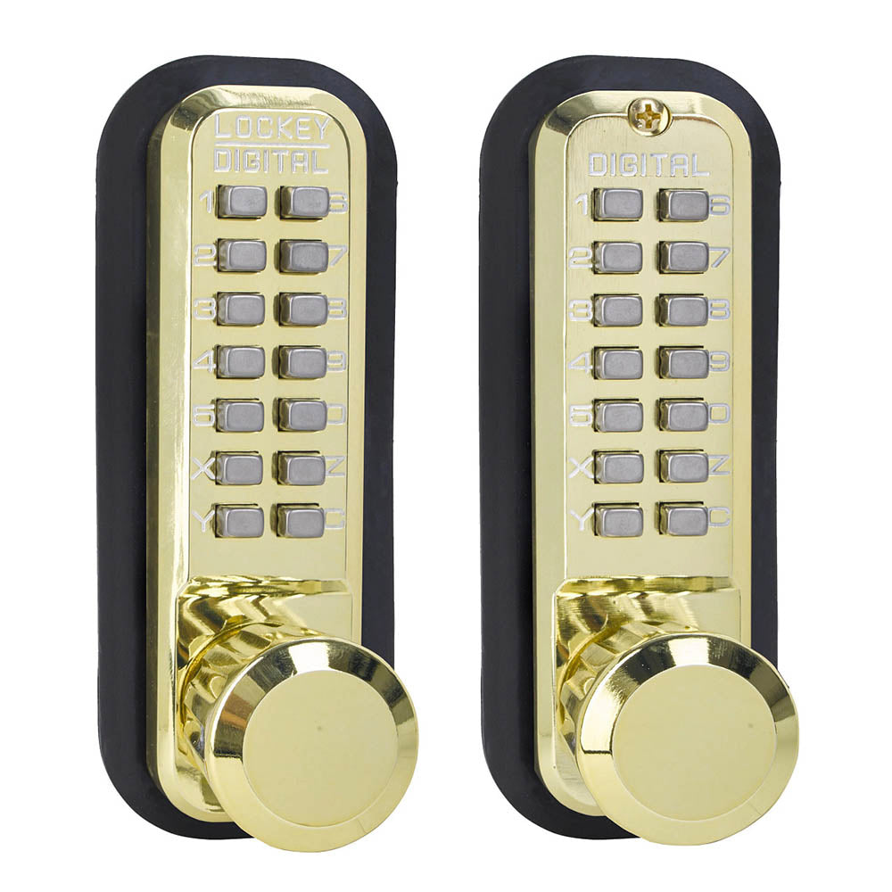 2830 Mechanical Keyless Digital Combination Knob Lock