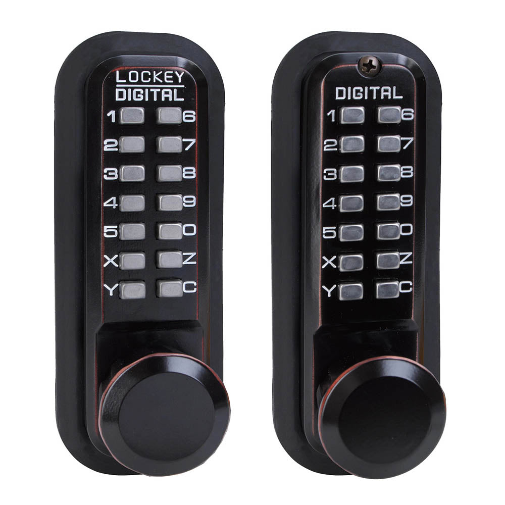 2830 Mechanical Keyless Digital Combination Knob Lock