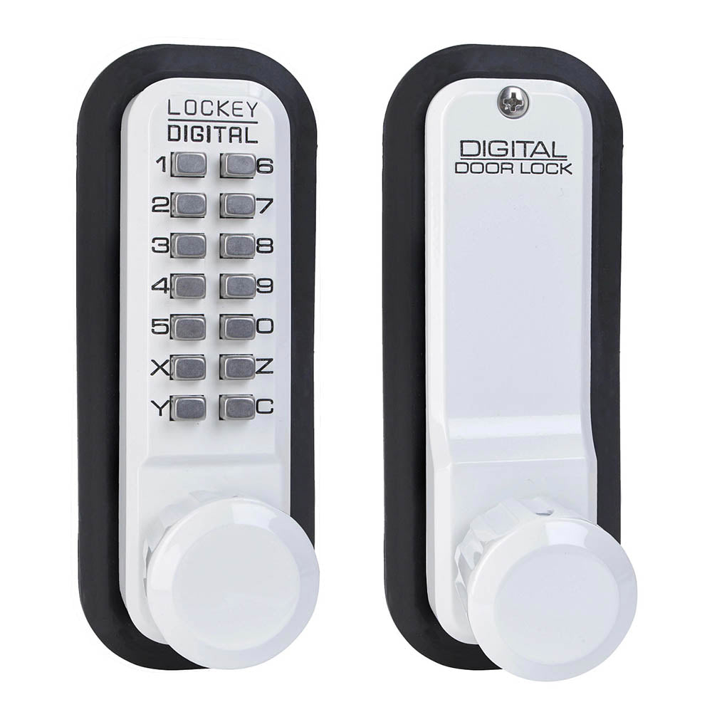 2830 Mechanical Keyless Digital Combination Knob Lock