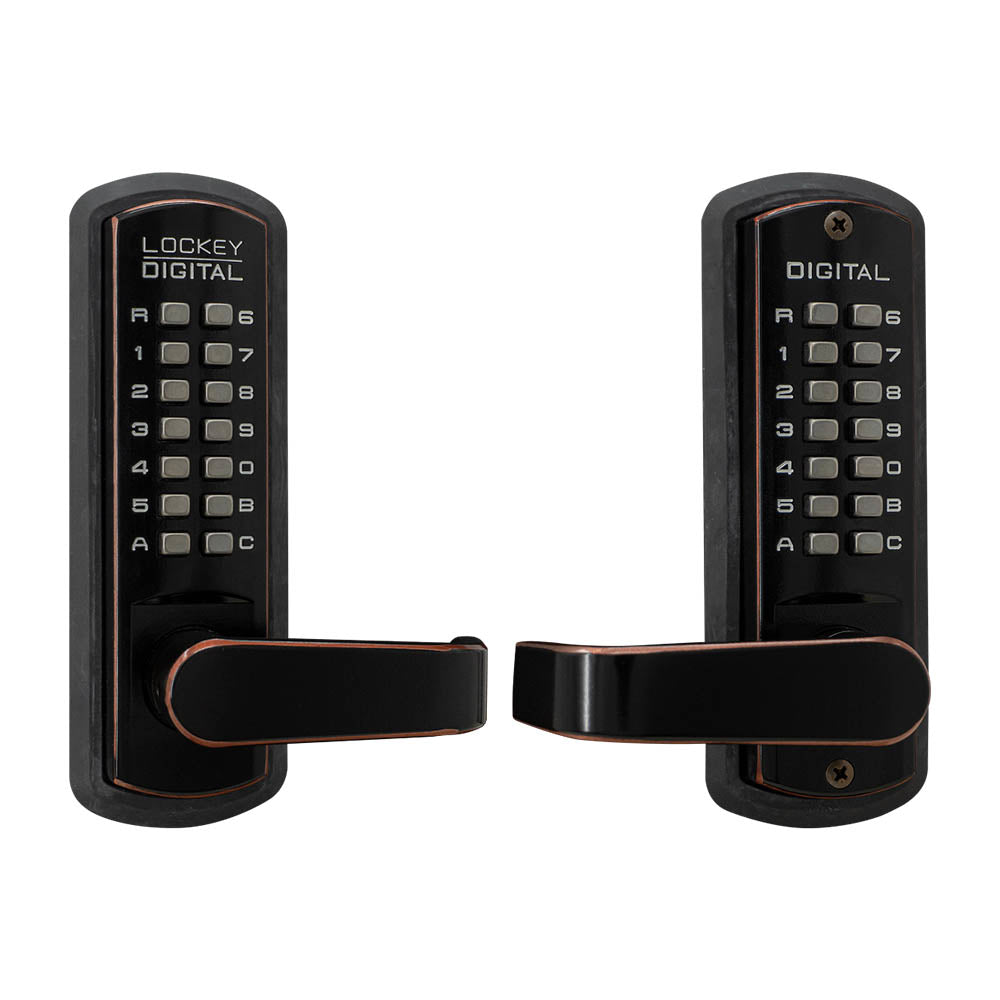 LockeyUSA 3835 - Oil Rubbed Bronze, Double Combination