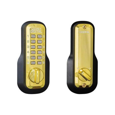 Lockey M210 - Bright Brass, Single Combination