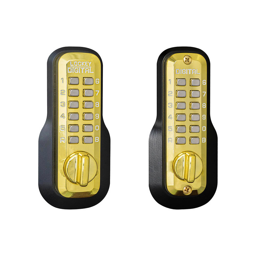 Lockey M210 - Bright Brass, Double Combination