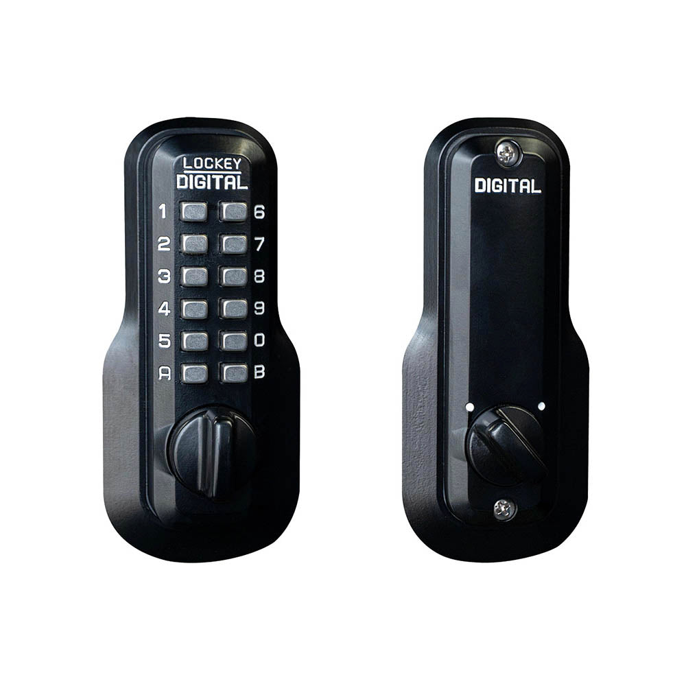 Lockey M210 - Jet Black, Single Combination