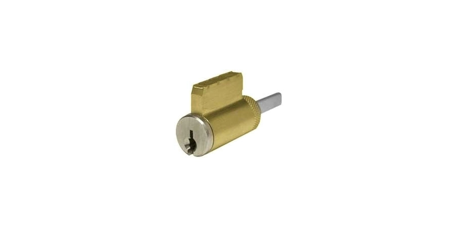 Key-In-Lever Cylinder, 6 Pin or Disc Pin Length, Brass, US26D Satin Chrome, Restricted
