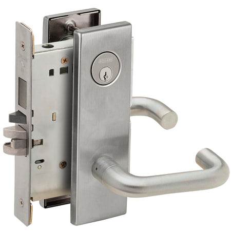 Schlage L9485P 03N 630 RH